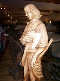 dřevěná figurka sv. Josefa