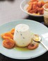 Sušené meruňky s kardamonovým sirupem a zmrzlinou